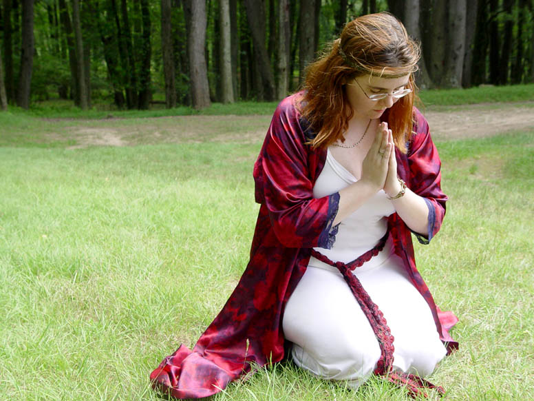 Mother Gariel Kinsley Praying